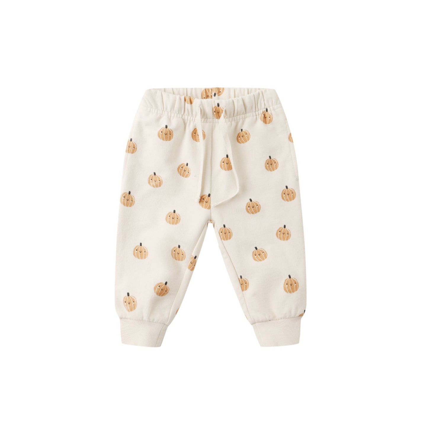 Smiley Pumpkin Relaxed Sweatpants - Quincy Mae
