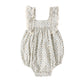 Green Fleur Maya Romper - Rylee & Cru