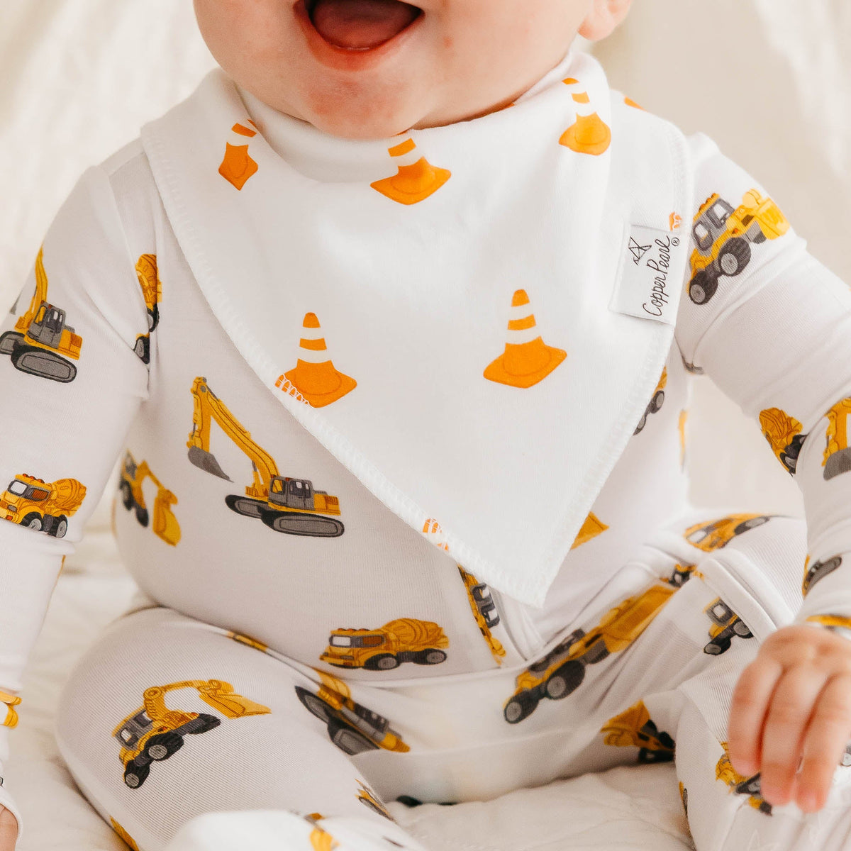 Dozer Bandana Bibs - Copper Pearl