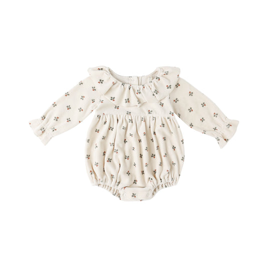 Holly Berry Wendy Romper - Quincy Mae