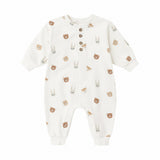 Critters Fleece Jumpsuit - Quincy Mae