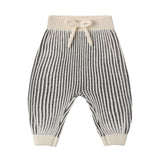 Midnight Stripe Chunky Knit Pant - Quincy Mae