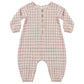 Christmas Plaid Woven Jumpsuit - Quincy Mae