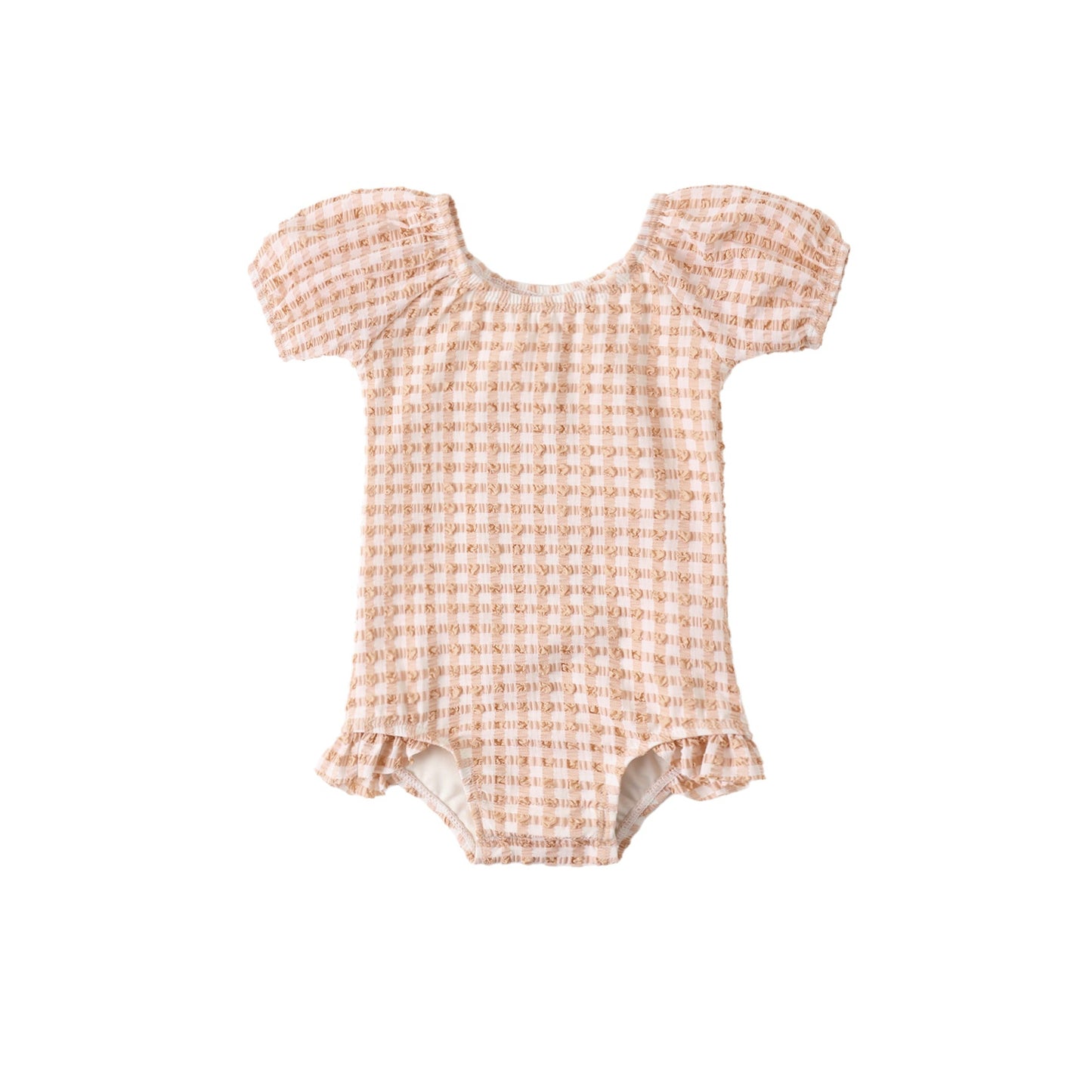 Melon Check Catalina Swimsuit - Quincy Mae