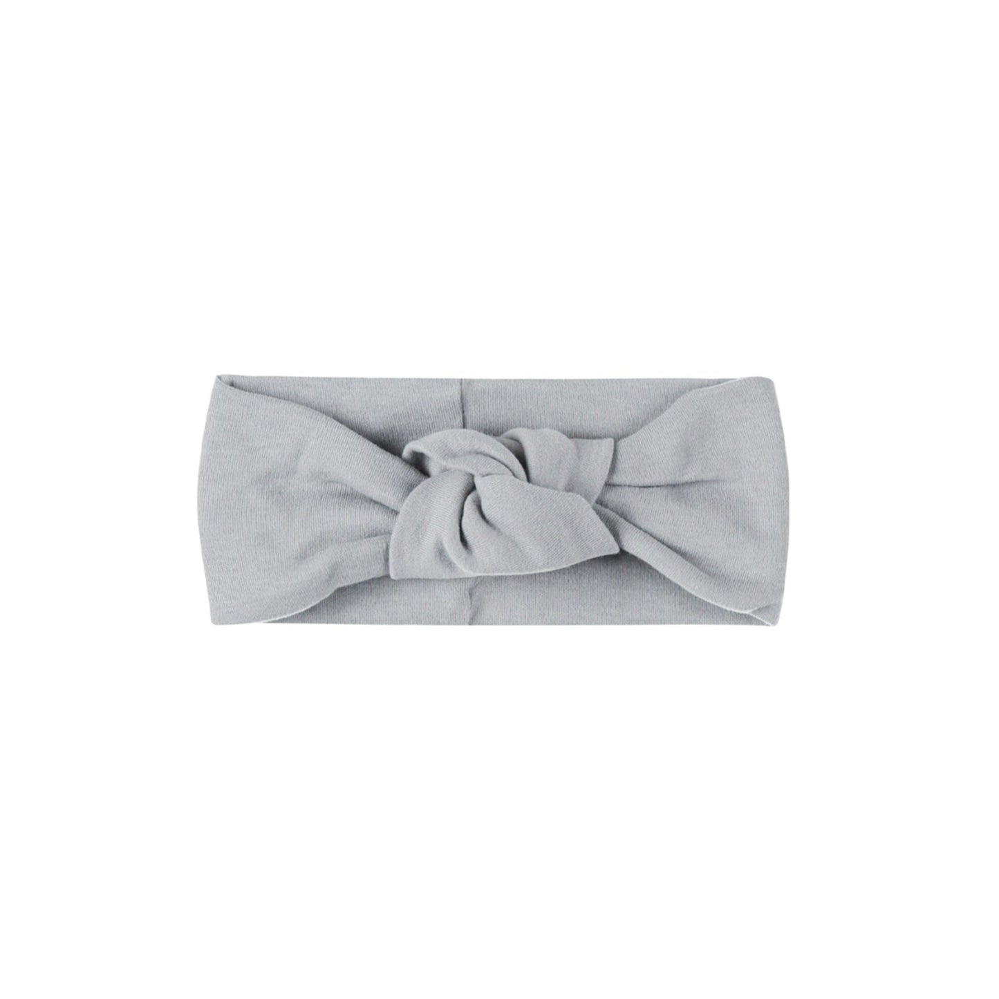 Steel Blue Knotted Headband - Quincy Mae