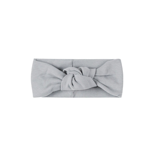 Steel Blue Knotted Headband - Quincy Mae