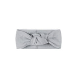 Steel Blue Knotted Headband - Quincy Mae