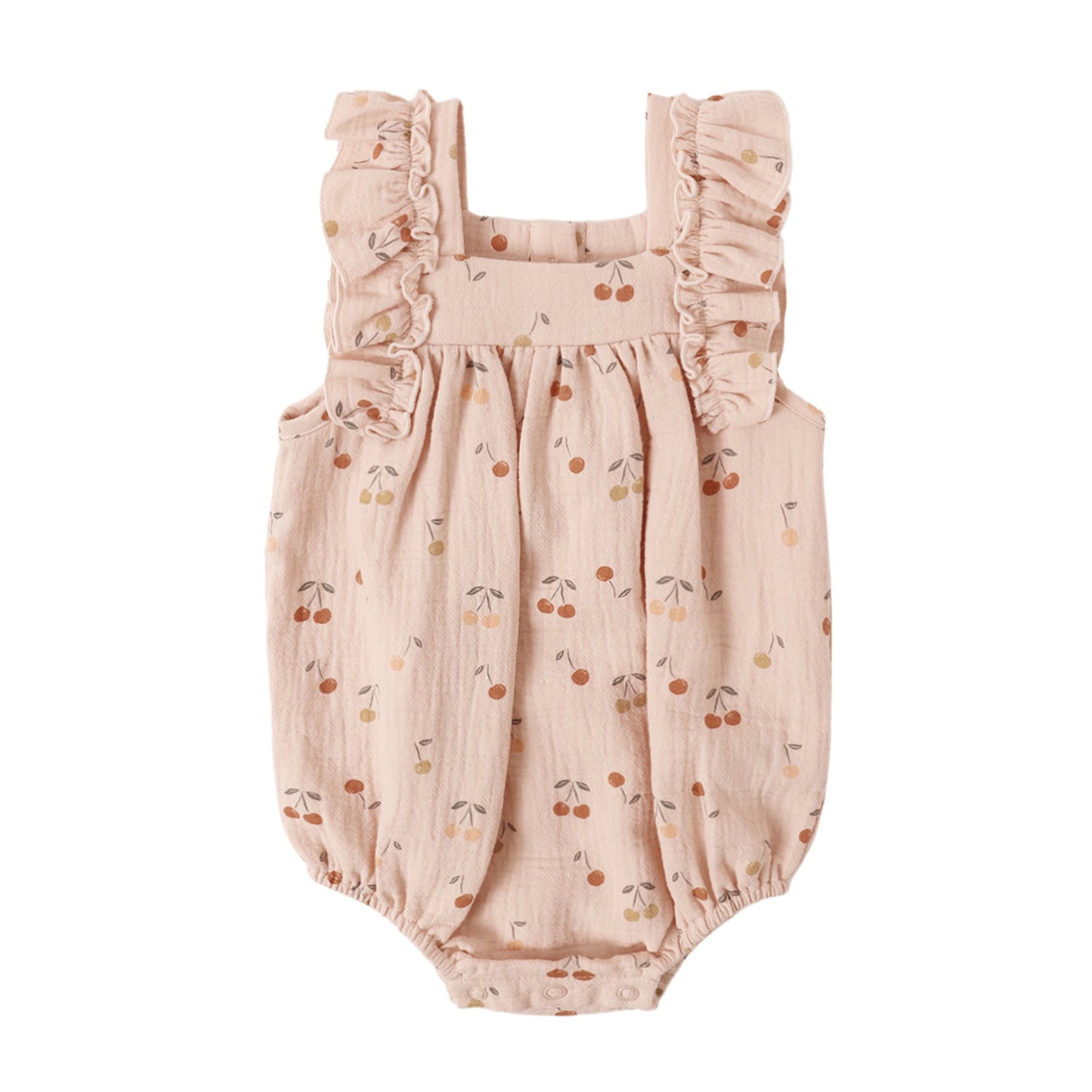 Cherries Maya Romper  - Quincy Mae
