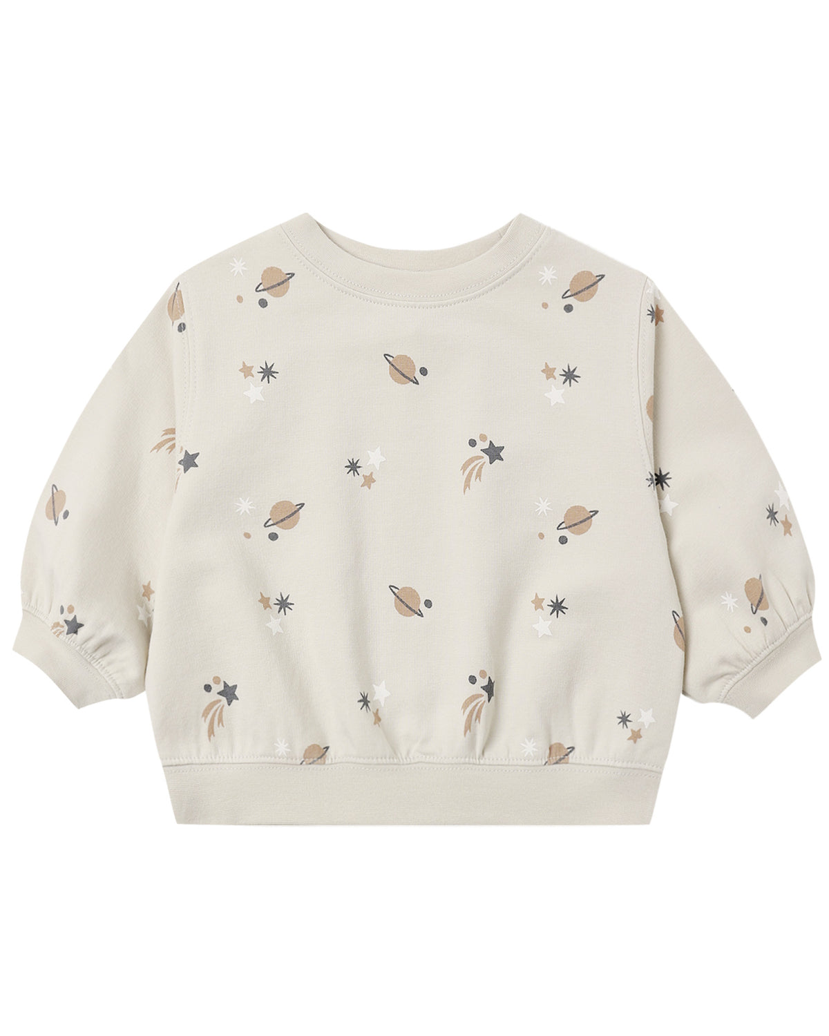 Space Oversized Crew Sweatshirt - Quincy Mae
