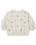 Space Oversized Crew Sweatshirt - Quincy Mae