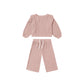 Rose Ruffle Cozy Set - Quincy Mae