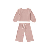 Rose Ruffle Cozy Set - Quincy Mae