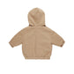 Latte Hooded Corduroy Jacket - Quincy Mae