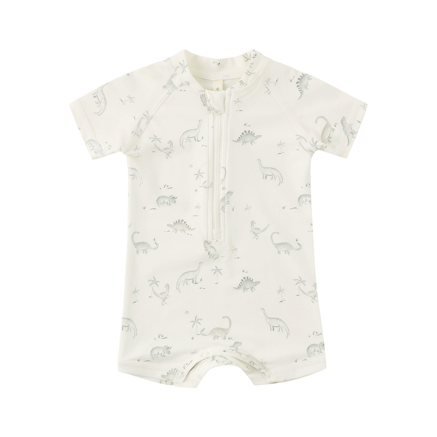 Dinosaur Zip Rashguard - Quincy Mae