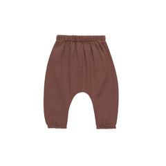 Plum Woven Pant - Quincy Mae