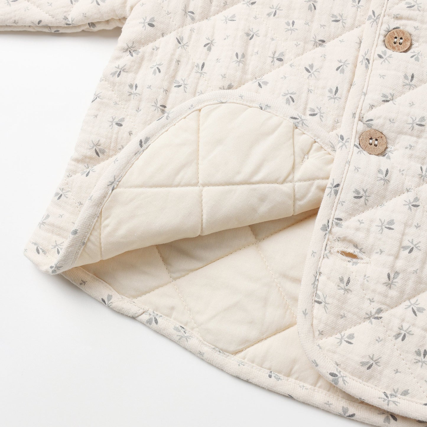 Bluebell Quilted Jacket - Quincy Mae