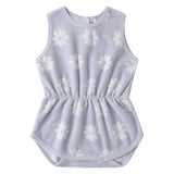 Periwinkle Daisy Cinch Playsuit - Rylee & Cru