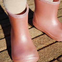 Glitter Rose Lightweight Rain Boot - Konges Sløjd