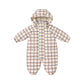 Multi Plaid Puffer One Piece - Rylee + Cru