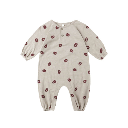 Football Henley Jumpsuit - Rylee + Cru