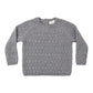 Heathered Slate Knit Sweater - Quincy Mae