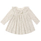 Floret Ruffle Collar Jersey Dress - Quincy Mae
