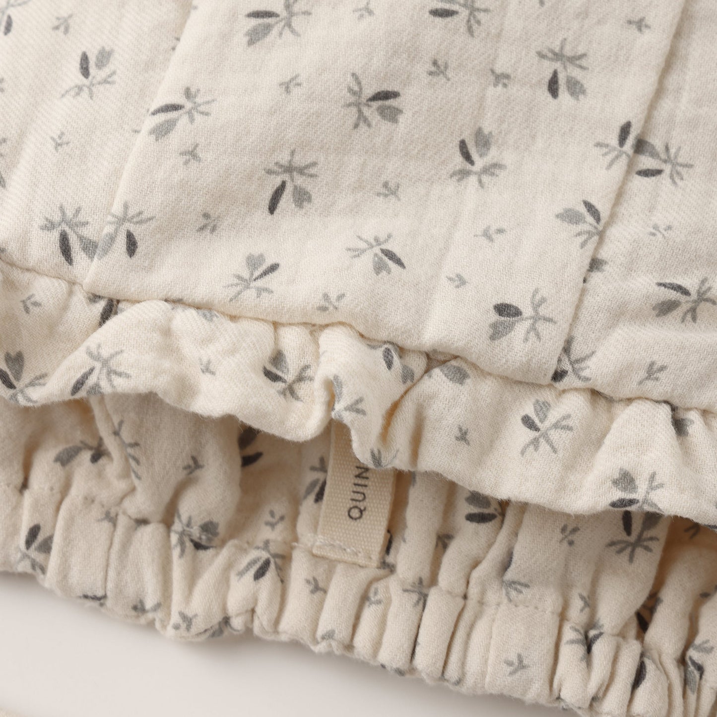 Bluebell Ruffle Woven Bonnet - Quincy Mae