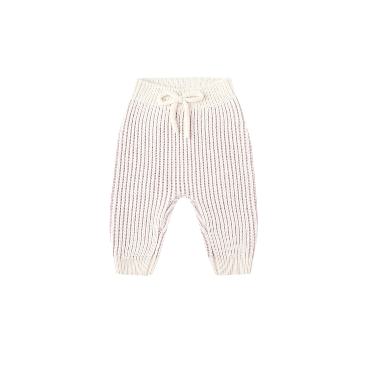 Lilac Chunky Knit Pant - Quincy Mae