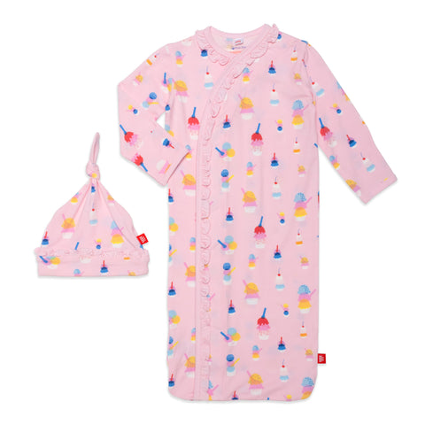 Pink Sundae Funday Gown & Hat - Magnetic Me