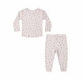 Heart Ditsy Pointelle Top & Legging - Quincy Mae