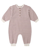 Mulberry Stripe Relaxed Jumpsuit - Quincy Mae
