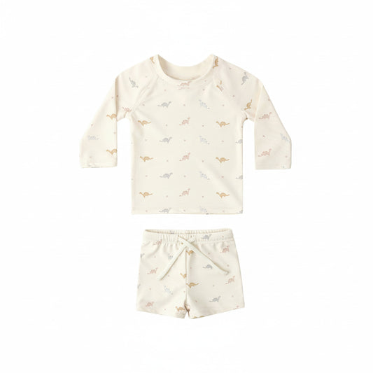 Dino Finn Rashguard + Short Set - Quincy Mae