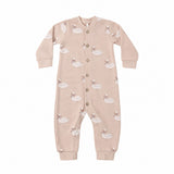 Swans Button Down Jumpsuit - Rylee + Cru