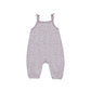 Lavender Ditsy Smocked Jumpsuit - Quincy Mae