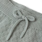 Steel Blue Knit Wrap Top + Pant - Quincy Mae