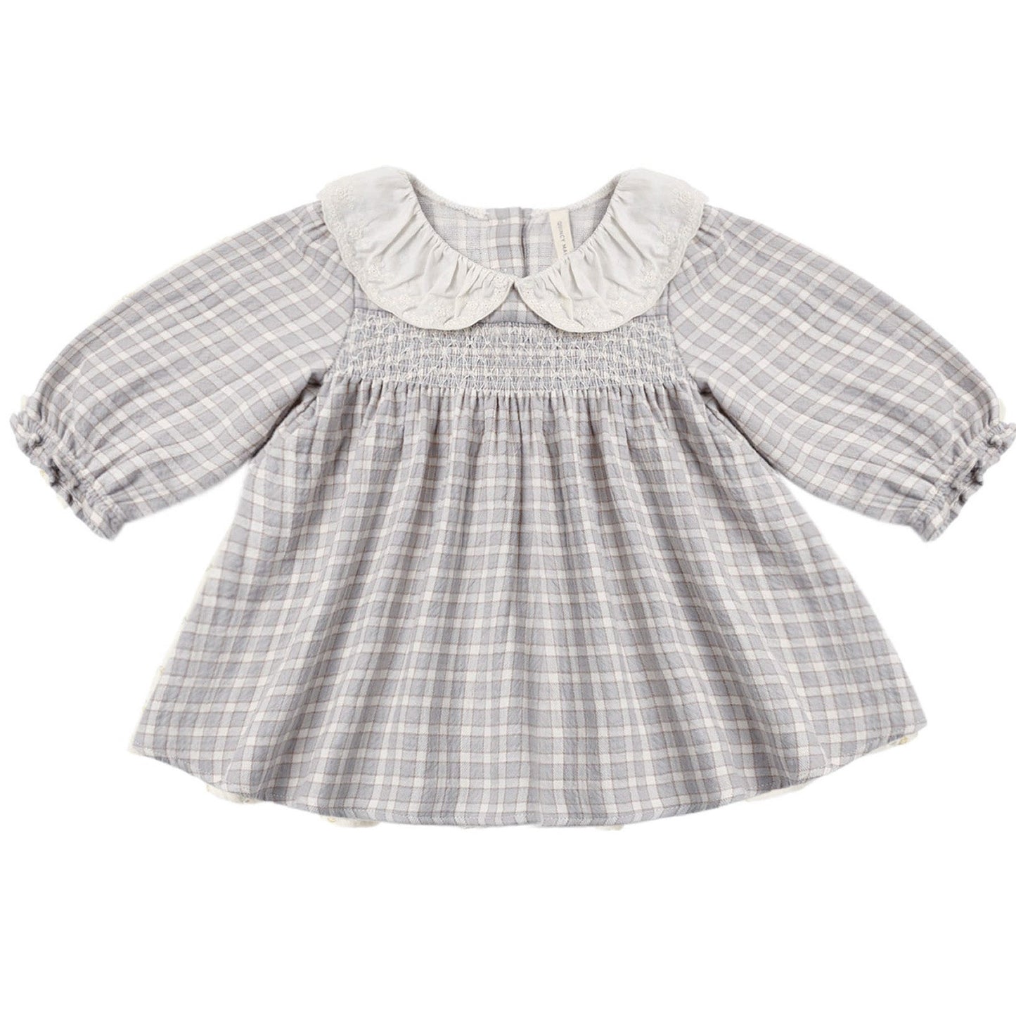 Blue Gingham Callie Dress - Quincy Mae