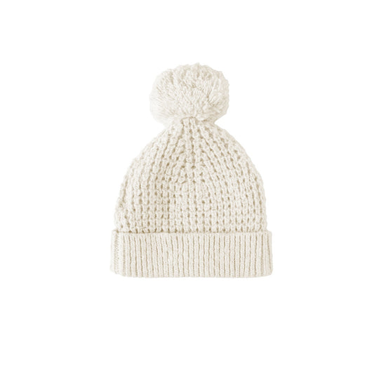 Natural Beanie - Quincy Mae