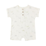 Dinosaur Short Sleeve One Piece - Quincy Mae
