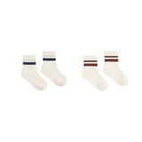 Fog & Mulberry Striped Sock Pack - Rylee + Cru
