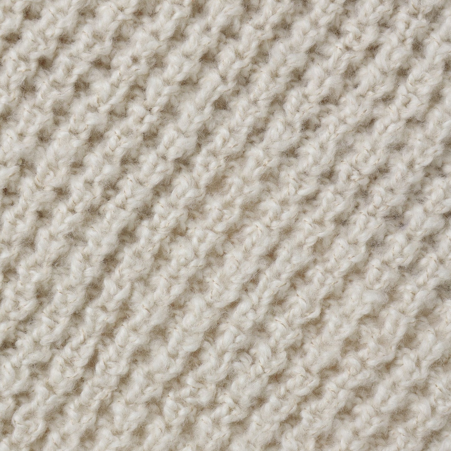 Natural Chunky Knit Sweater - Quincy Mae