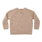 Heathered Almond Knit Sweater - Quincy Mae