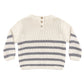 Slate Stripe Rex Sweater - Quincy Mae