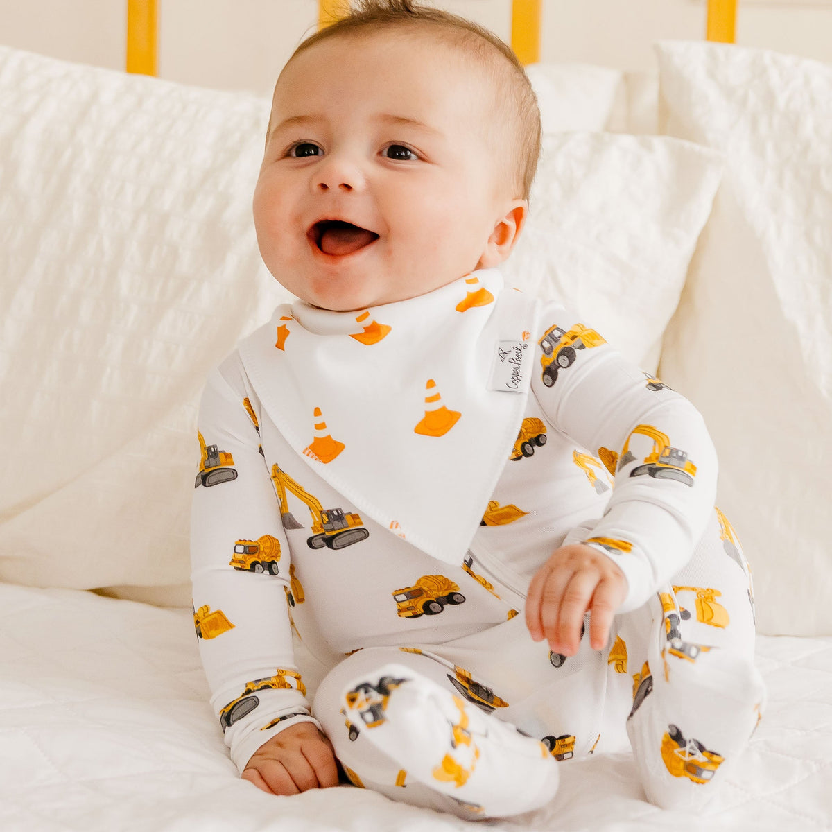 Dozer Bandana Bibs - Copper Pearl