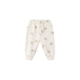 Brown Bear Relaxed Sweatpants - Quincy Mae