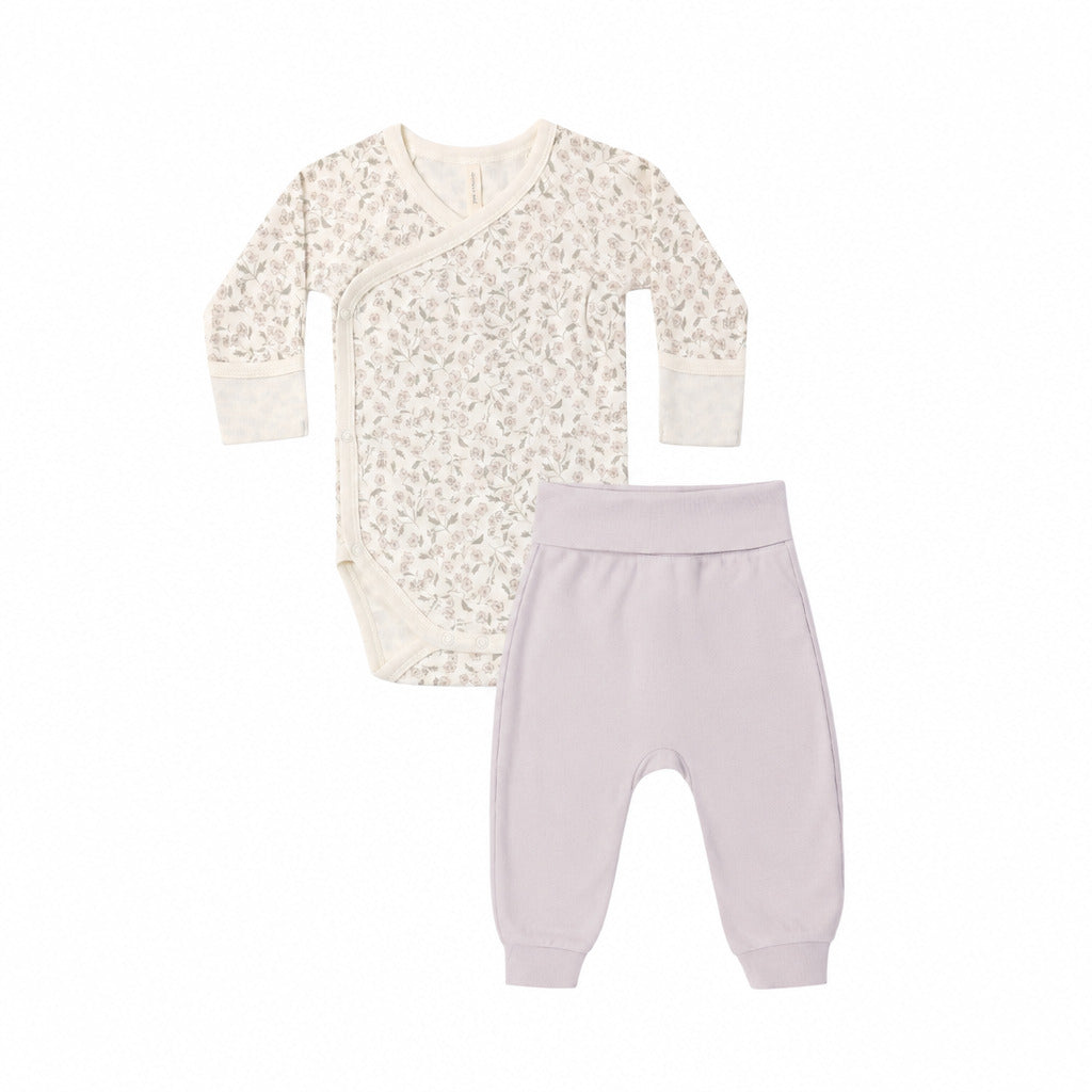 Floret Snap Bodysuit & Pant - Quincy Mae