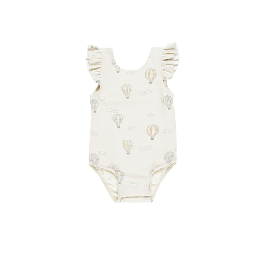 Hot Air Balloons Scoop Back Swimsuit - Quincy Mae