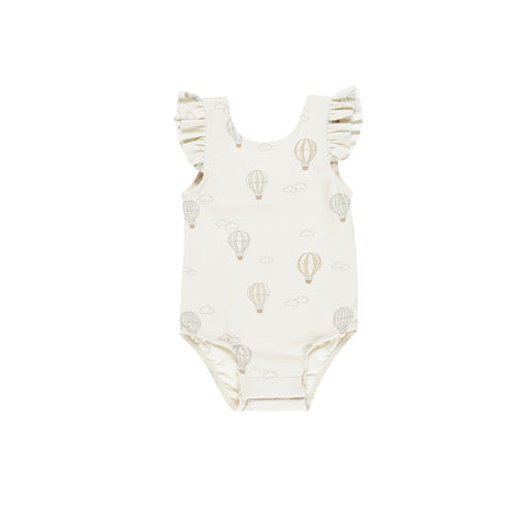 Hot Air Balloons Scoop Back Swimsuit - Quincy Mae