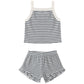 Ocean Stripe Evie Tank + Shortie Set - Quincy Mae