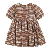 Aspen Plaid Rose Dress - Rylee + Cru