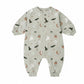 Halloween Things Fleece Jumpsuit - Quincy Mae